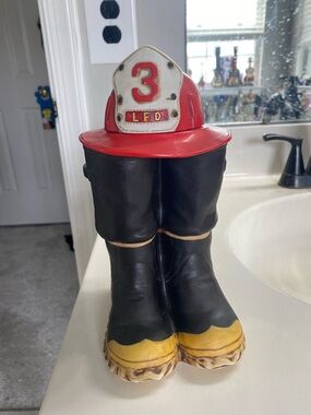 Vintage Firefighter Decanter